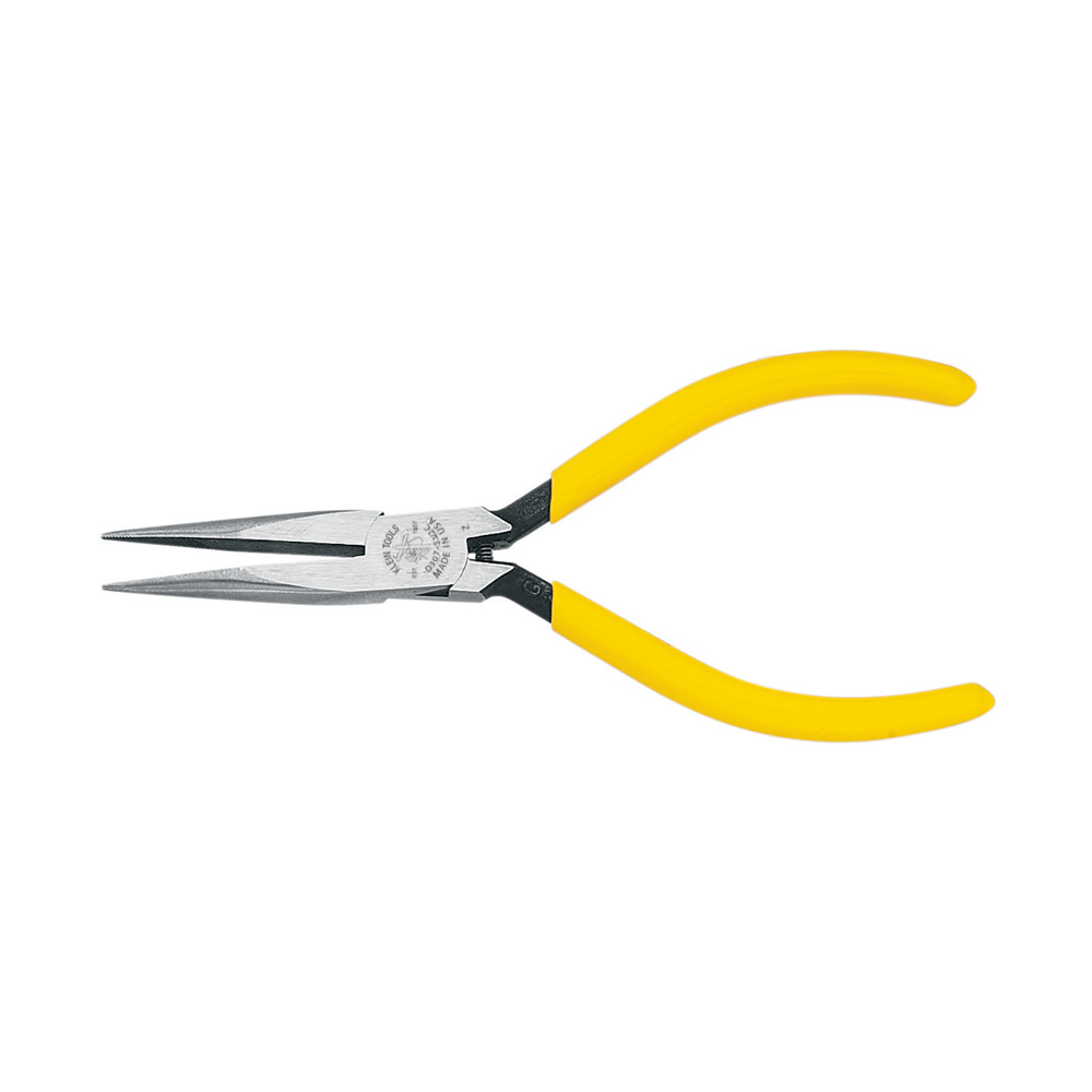 Pliers, Needle Nose Pliers, Slim, 1/32-Inch Point Diameter, 5-Inch, Pliers with longer nose and handles for deeper reach into work