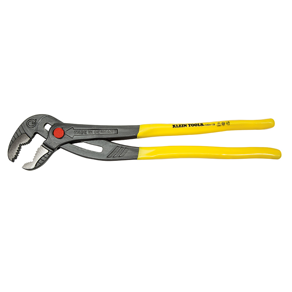 Quick-Adjust Klaw™ Pump Pliers, 10-Inch, Unique jaw design provides multiple points of contact for maximum torque