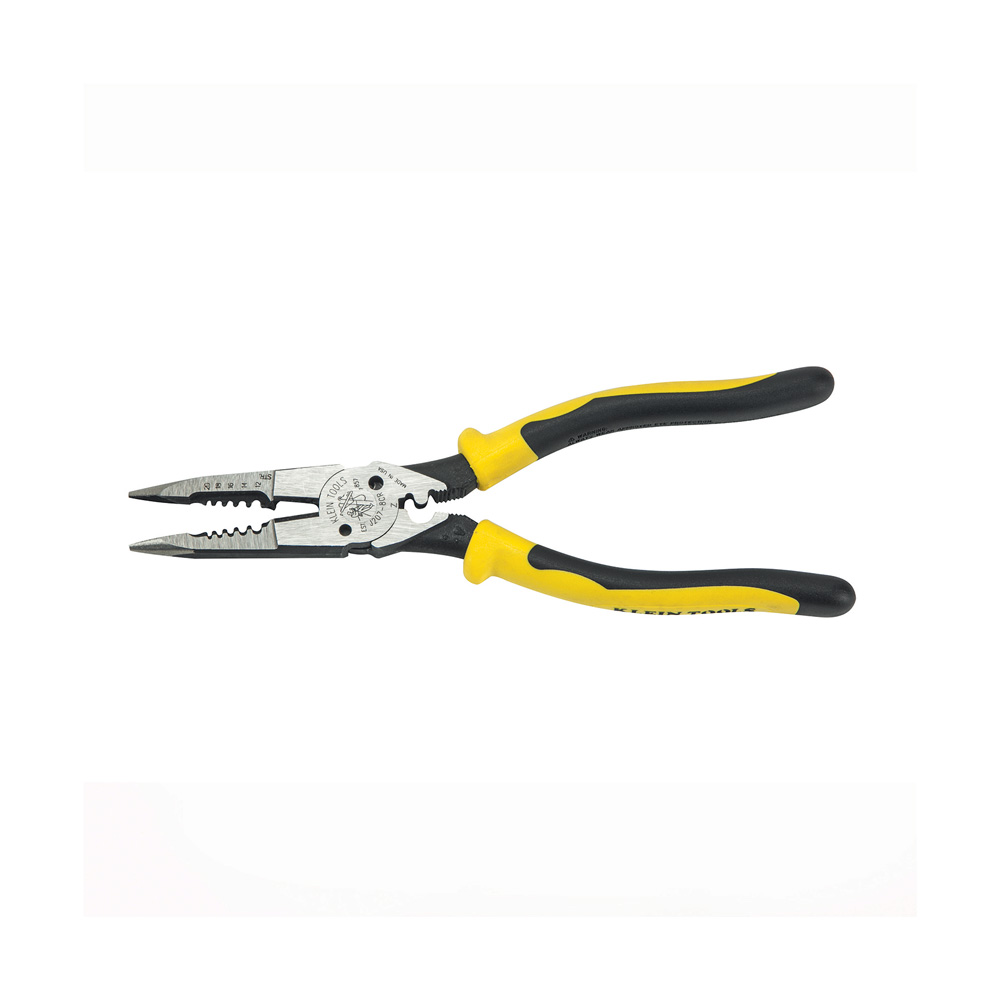 Pliers, All-Purpose Needle Nose Pliers with Crimper, 8.5-Inch, Needle Nose Pliers strip, cut, loop, crimp and shear