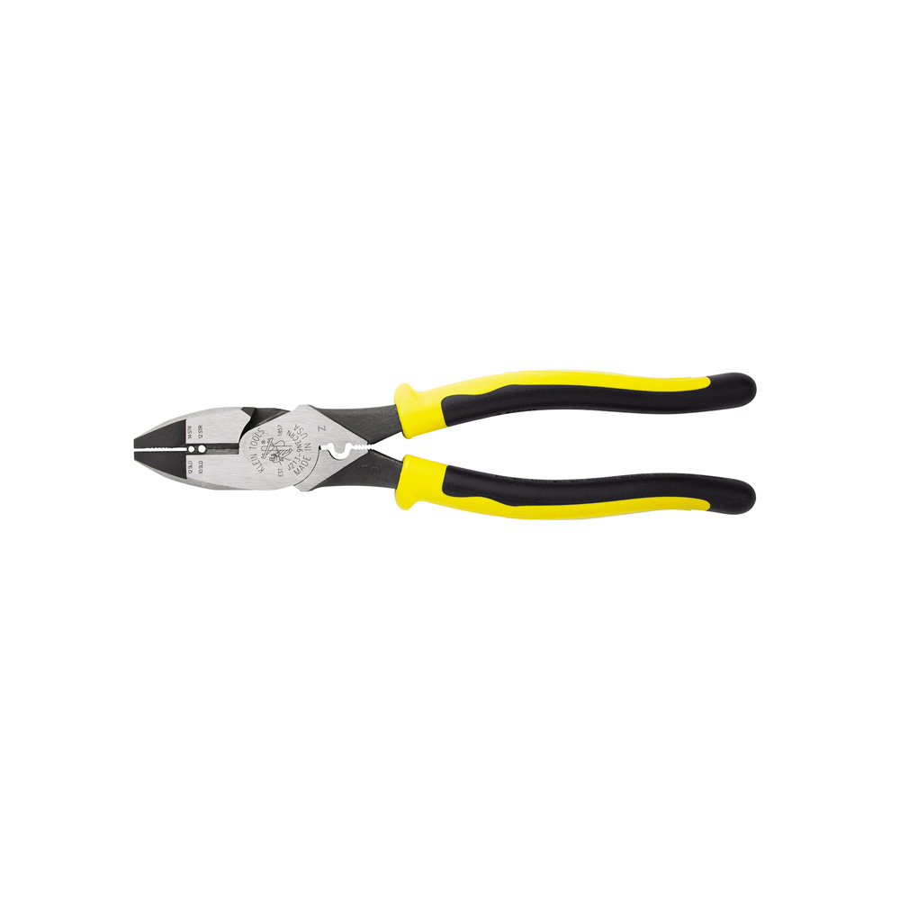 Side Cutters with Wire Stripper/Crimper, Pliers with high-leverage design have 46-percent more cutting power