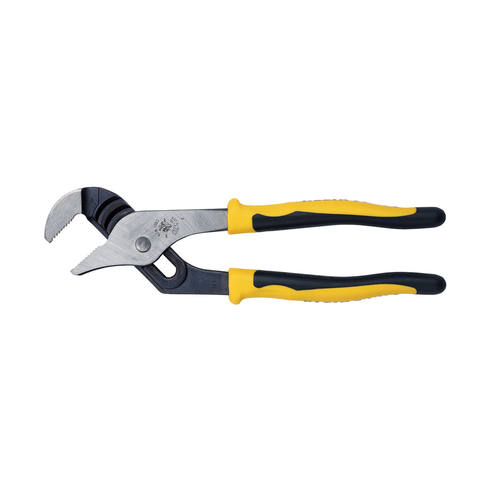 Journeyman™ Pump Pliers, 10'', Pliers with quick-Adjust rivet allow one-handed fast, easy adjustment of plier jaws