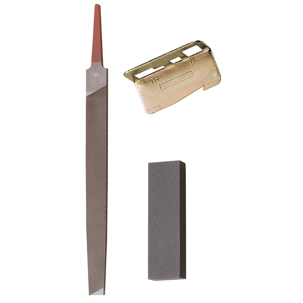 Gaff Sharpening Kit for Pole, Tree Climbers, Comes with handy, rugged canvas case with tie