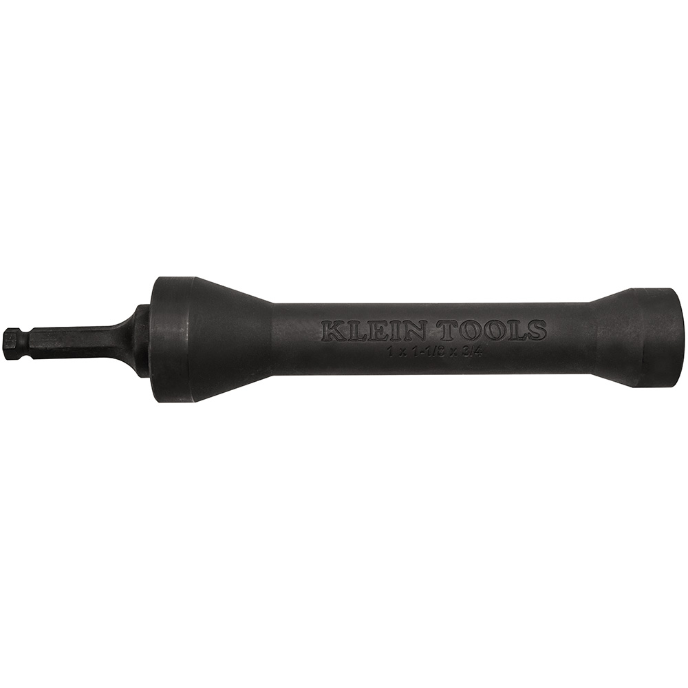 3-in-1 Impact Socket, 3-in-1 impact socket features three square socket sizes: 3/4-Inch, 1-Inch and 1-1/8-Inch
