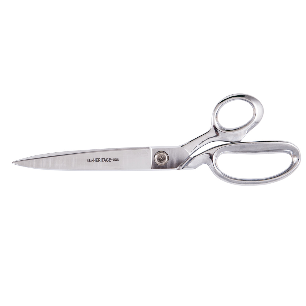 Bent Trimmer with Large Ring, 12-Inch, Bent Trimmer constructed of chrome over nickel plated, carbon steel