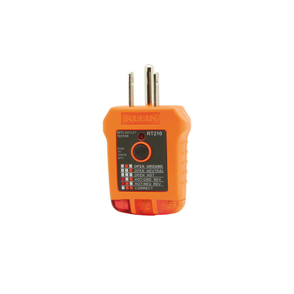 GFCI Outlet Tester, GFCI Tester detects the most common wiring problems in standard and GFCI receptacles