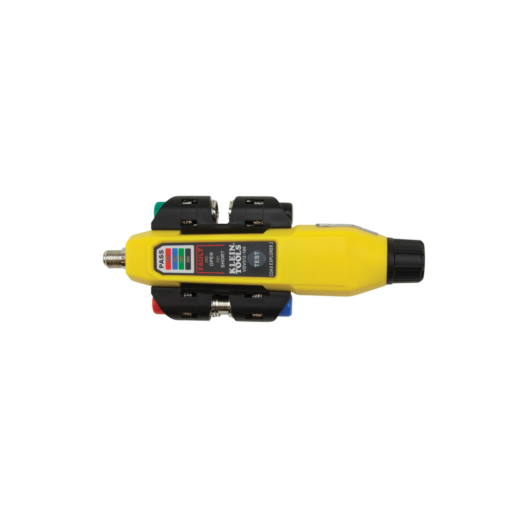 Cable Tester, Coax Explorer® 2 Tester with Remote Kit, Cable tester tests coaxial cable and maps up to 4 locations