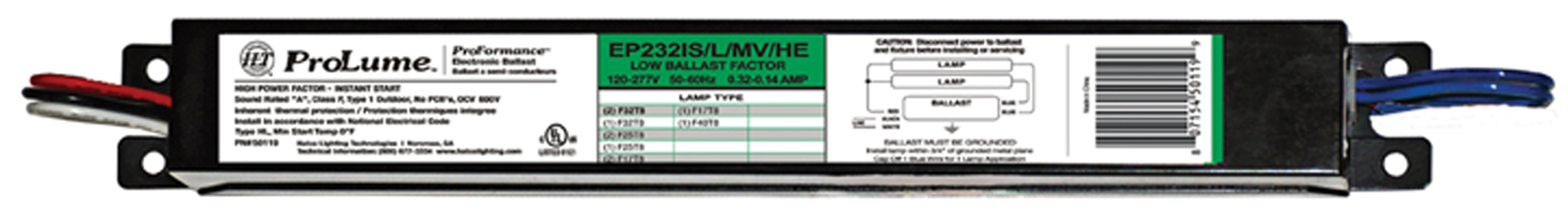 F32 T8 2 LAMP ELEC LBF MV IS