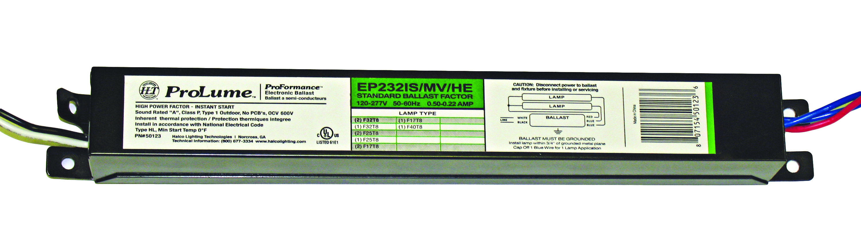 F32T8 2LAMP ELEC MV IS