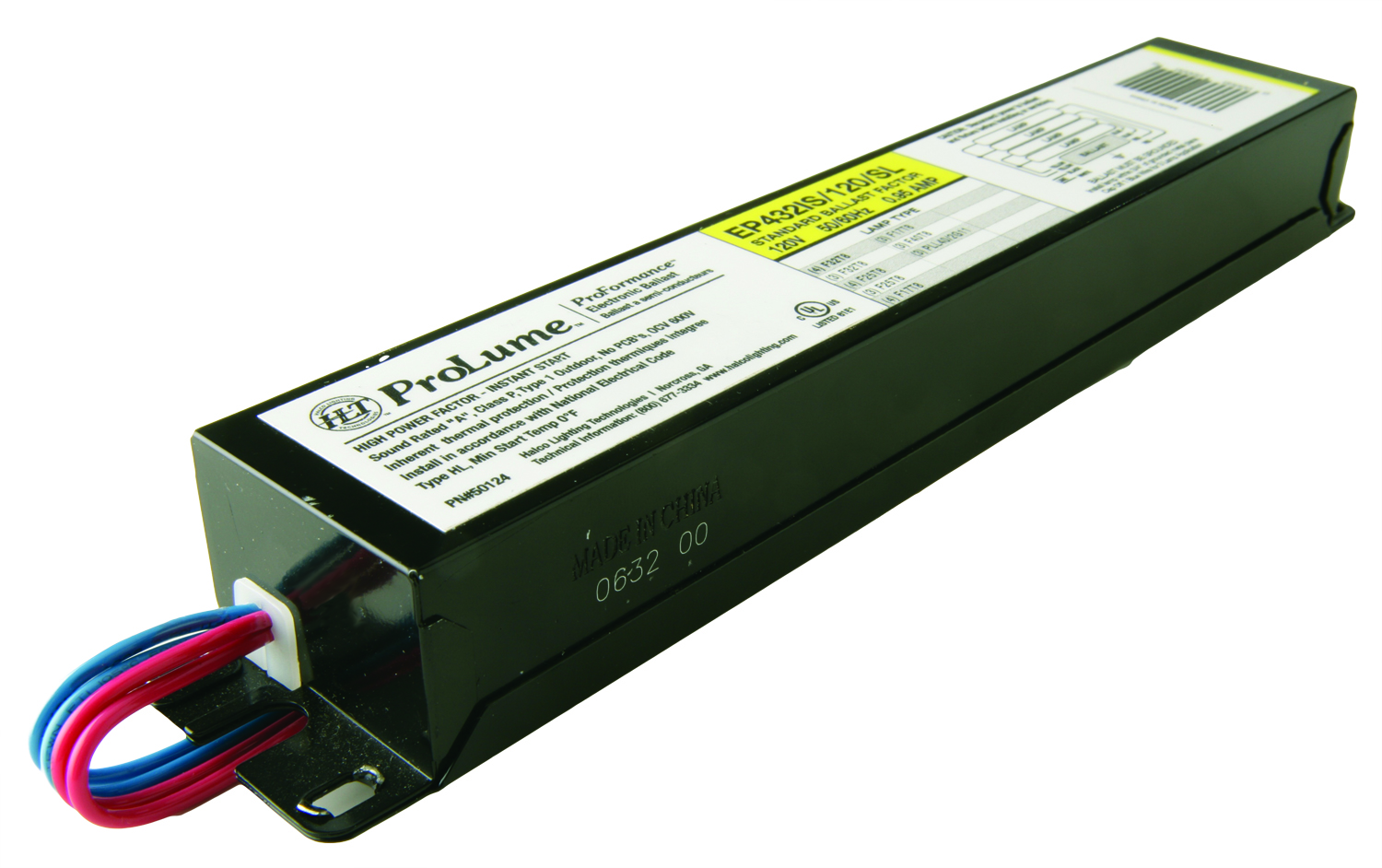 F32 T8 4 LAMP ELECTRONIC 120V INSTANT START COMMERCIAL