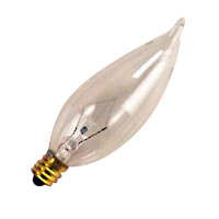 15W FLAME CL 25MM 130V