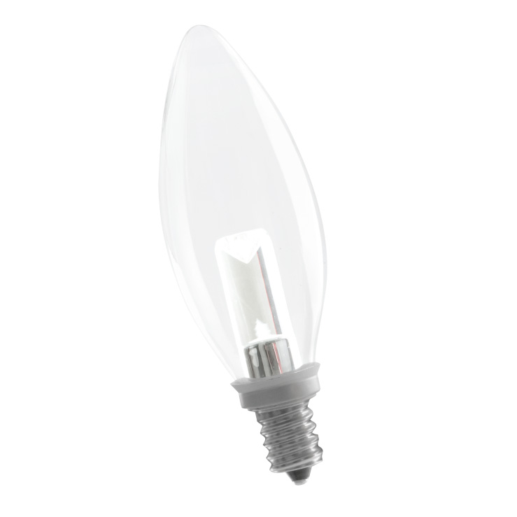 LED B10 1W 2700K DIMMABLE E12 PROLED