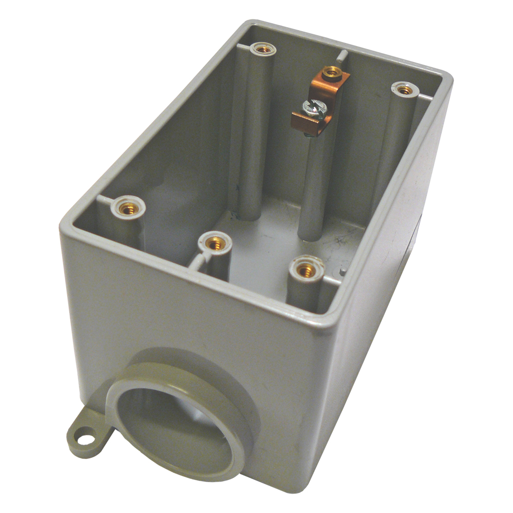 CANTEX 5133302 1IN 1G PVC FD BOX W/MT Gordon Electric Supply, Inc.