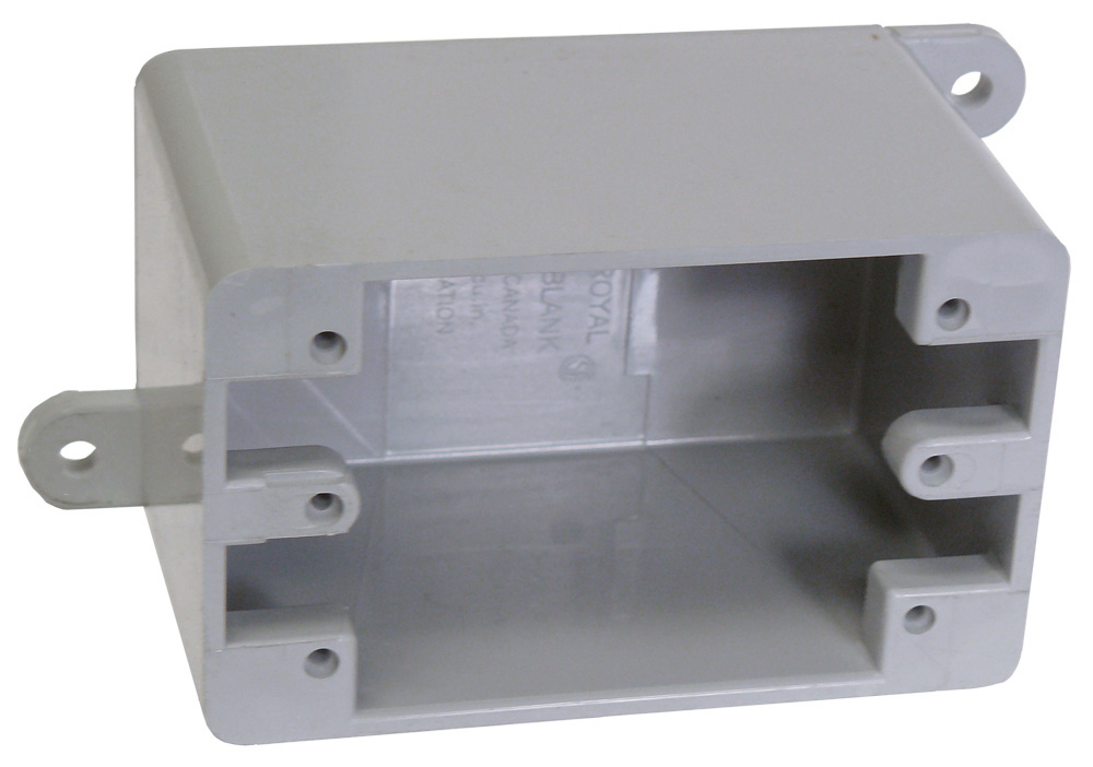 CANTEX 5133420 1G PVC FD BOX W/MNT Gordon Electric Supply, Inc.