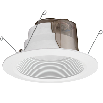 Product image for Lithonia Lighting 6BPMW LED M6 6 Inch 12.7 W 120 Volt 3000 K 83 CRI Matte White Baffle LED Module