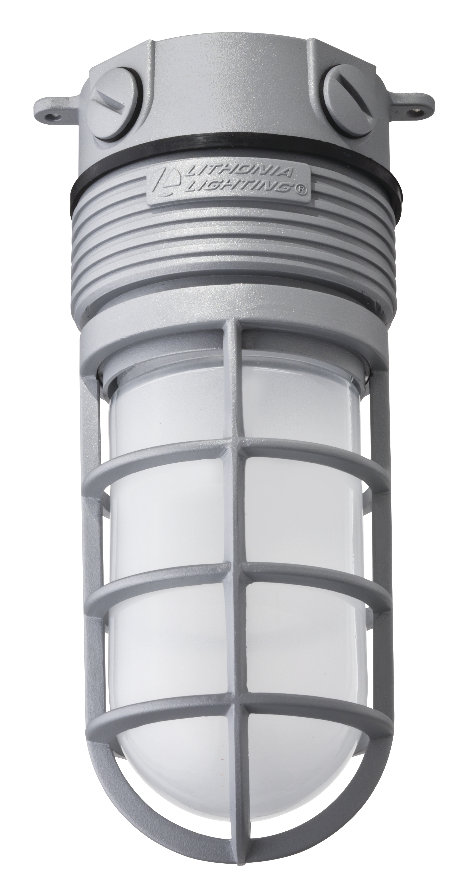 Product image for Lithonia OLVTCM-M6 120-277 Volt, 4000K, Gray Ceiling Mount, Outdoor LED Wallpack