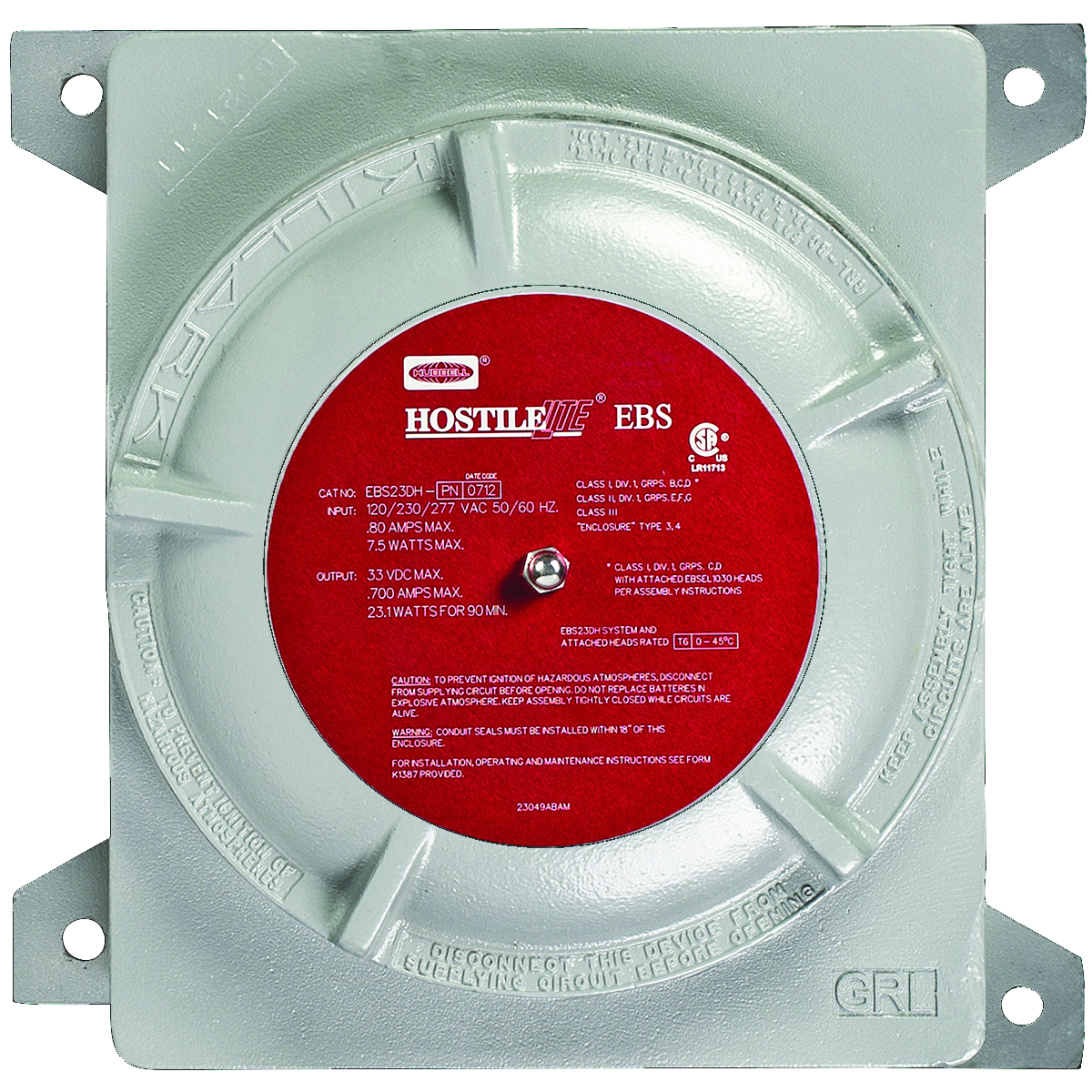 Product image for DUAL EX-1CD1218 FIXT EM INC C1D1 EX