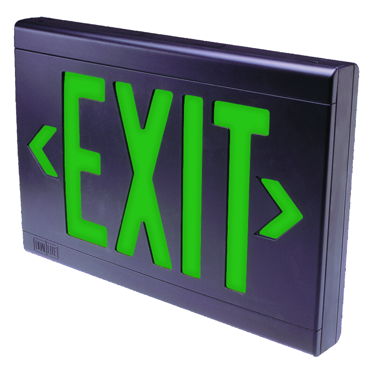 Product image for Hubbell Lighting LXURWEI 3.8 W 120/277 VAC Precision Molded Thermoplastic AC/Battery Powered LED Exit Sign