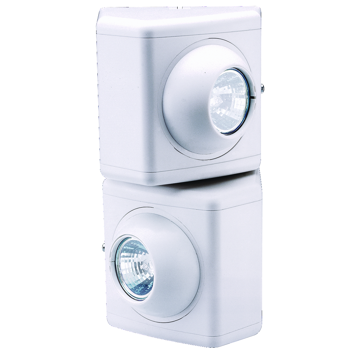 Product image for Hubbell Lighting LZRSW0605 6 Volt 5 W Single White Remote Halogen Head with Mounting Plate