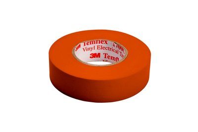 3M Temflex Electrical Tape 1700C is a 7 mil thick, general purpose, vinyl electrical tape. This flame retardant tape is designed for protective jacketing and harnessing. This tape is 600V rated and withstands a temperature range of 32 to 176 F (0 to 80 C).