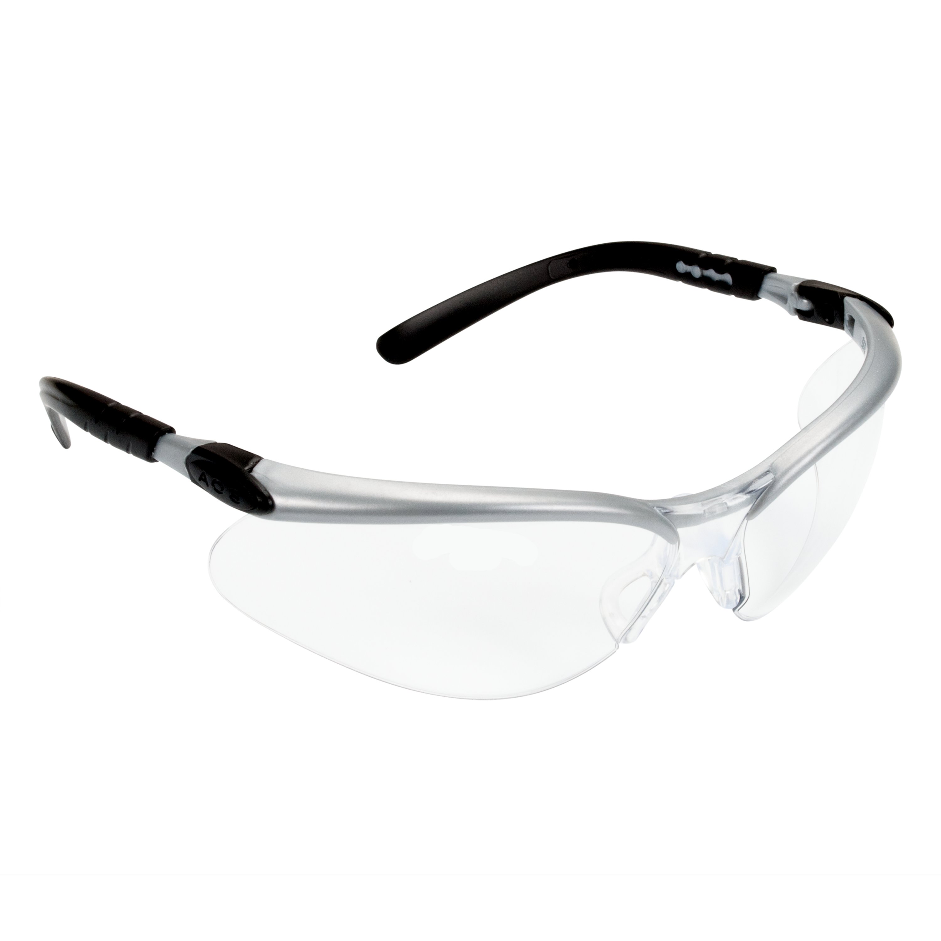 3M Industrial Safety 113800000020 Silver Frame Clear AntiFog Lens