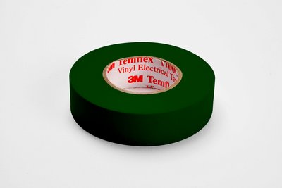 3M Temflex Electrical Tape 1700C is a 7 mil thick, general purpose, vinyl electrical tape. This flame retardant tape is designed for protective jacketing and harnessing. This tape is 600V rated and withstands a temperature range of 32 to 176 F (0 to 80 C).