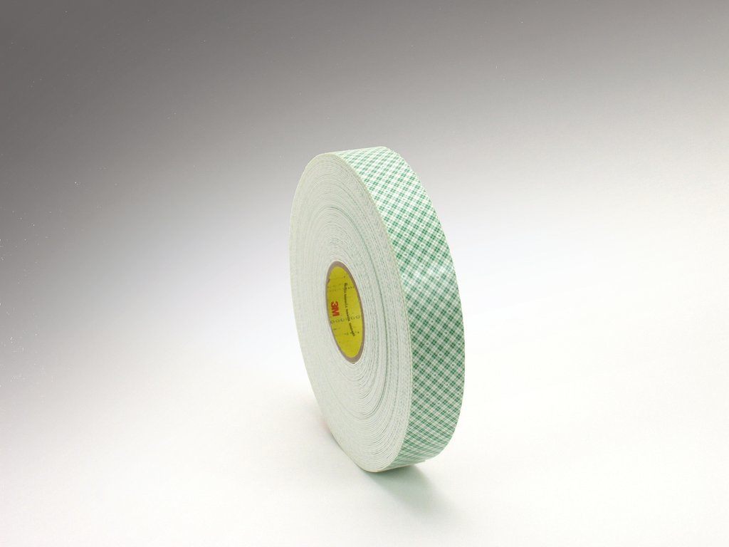 3M™ Double Coated Urethane Foam Tape 4016 is an off-white, 0.0625 in. (1.6 mm) thick, double coated, open cell urethane foam tape that offers high shear strength. It is ideal for applications such as mounting interior signage and nameplates along wit...