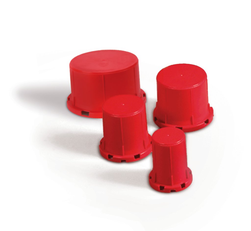 3M™ Fire Barrier Cast-In Device Height Adaptors are 1-piece extensions that provide up to 4 of additional height to 3M™ Fire Barrier Cast-In Devices. No fasteners are required and installers simply snap the adaptor onto a metallic or non-metallic Cast-In Device. Adaptors adjust to accommodate concrete slab pour depths up to 12 thick. Adaptor/device assemblies are firestop tested up to 3 hours.