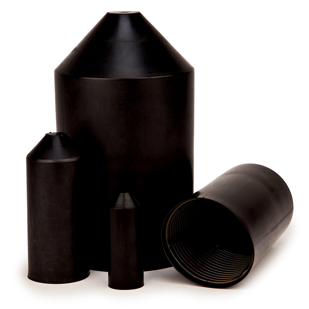3M™ Heat Shrink End Cap SKE provides mechanical and environmental protection as well as sealing to cable ends. The semi rigid, flame retardant polyolefin construction makes the end cap suitable for heavy duty applications. The adhesive lining forms a permanent, flexible and water resistant barrier.
