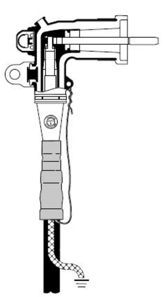 3M™ 5810 Series Industrial Loadbreak Elbow Kit is a fully shielded and insulated dead front termination. This kit is for connecting underground cable to transformers, switchgear and junctions that come with loadbreak bushings. It is designed for use on tape shield, wire shield, UniShield® and JCN types of cables. The elbow is peroxide cured EPDM.