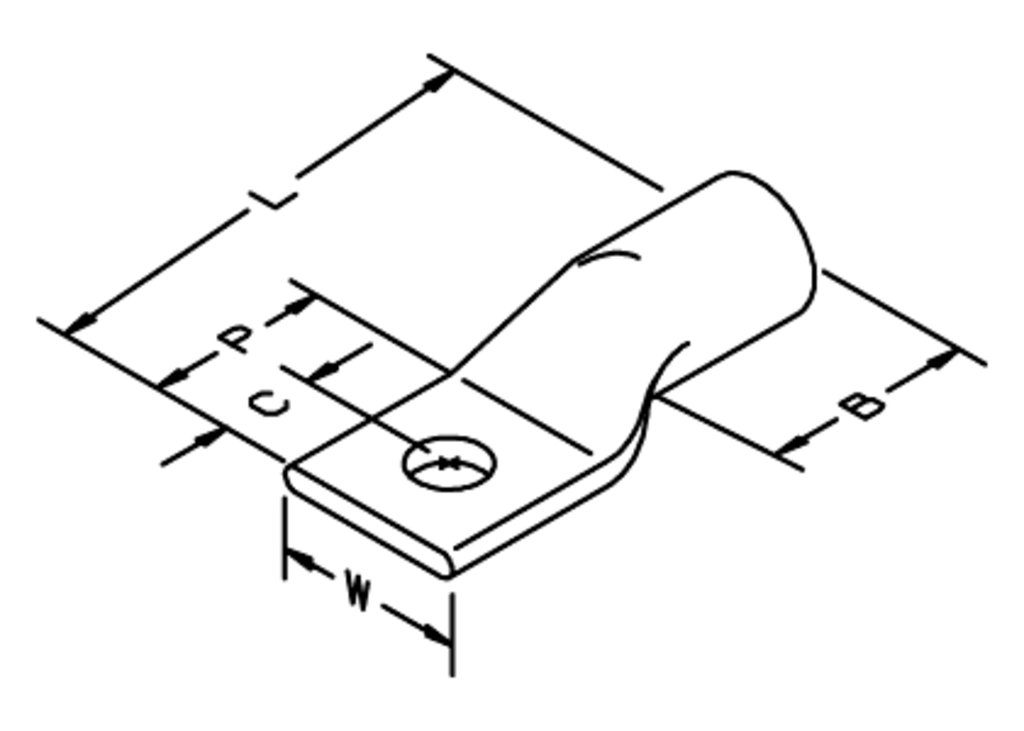 The 3M™ Scotchlok™ Copper Lugs 30000 Series are one hole, standard barrel lugs from 6–4/0 AWG designed for terminating copper conductors. Each lug is tin plated to resist corrosion and can be installed with standard industry tools. Chamfered ends ens...