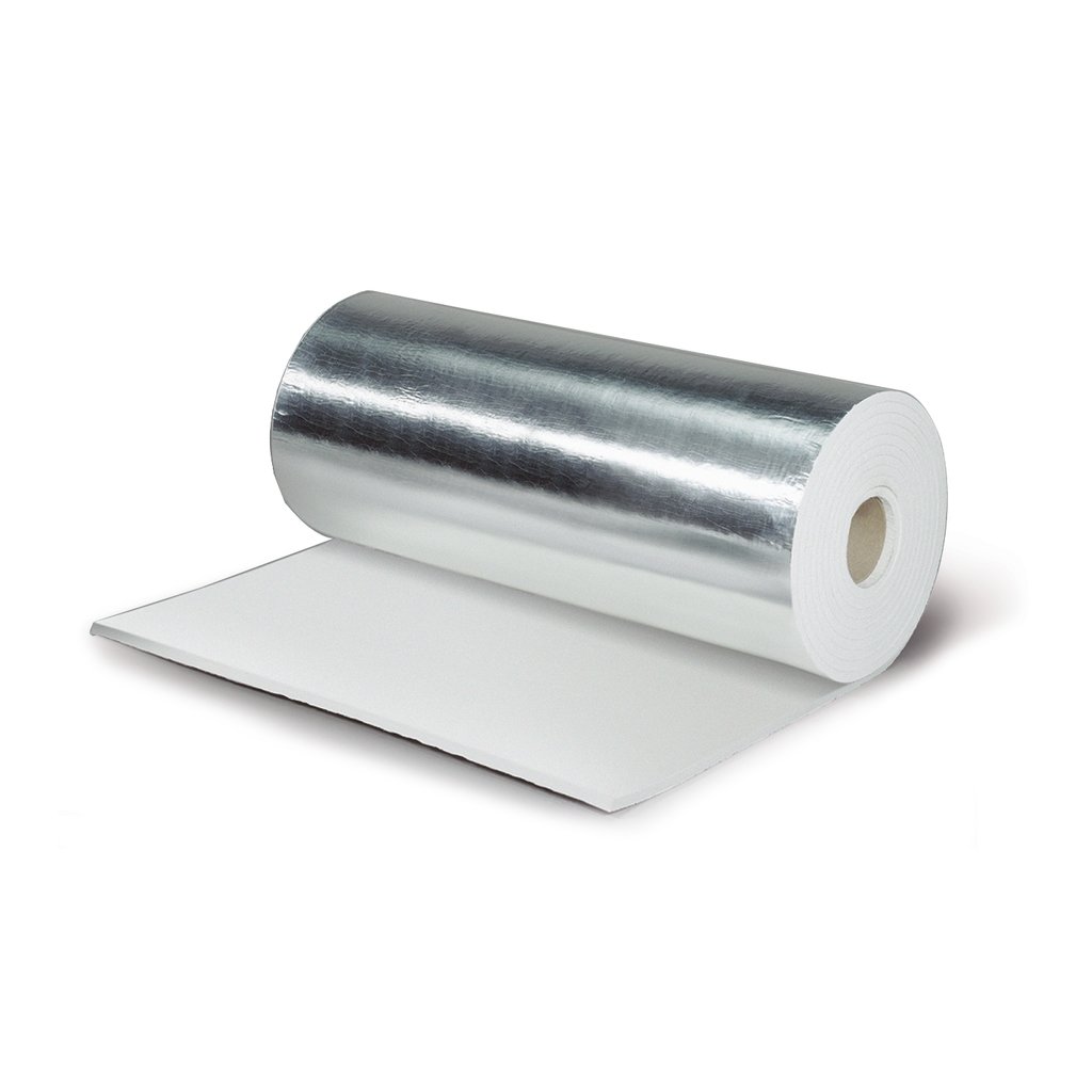 Our 3M™ Interam™ Endothermic Mat E-5A-4 is an easy-to-install heat-absorbing wrap system that provides excellent fire resistance for structural steel components, critical electrical components and wall opening membranes. When exposed to intense heat, the mat releases chemically-bound water to cool its outer surfaces. Installers can easily cut the material to fit even complex installations.