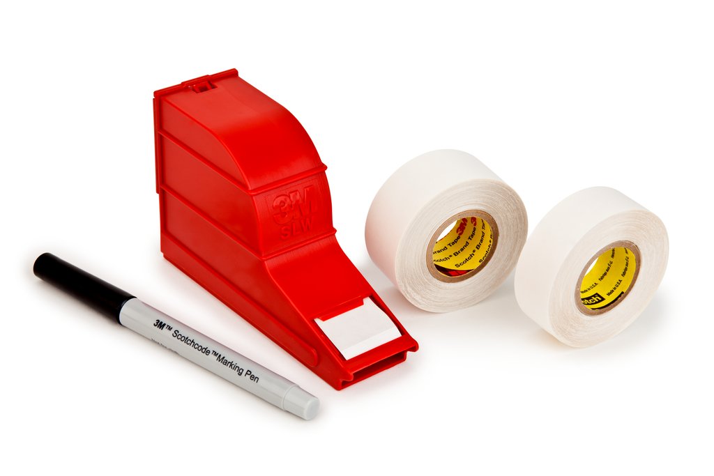 3M™ ScotchCode™ Write-On Dispensers are self-laminating and handy for identifying wire and cable as well as household, automotive, plumbing and sporting equipment.