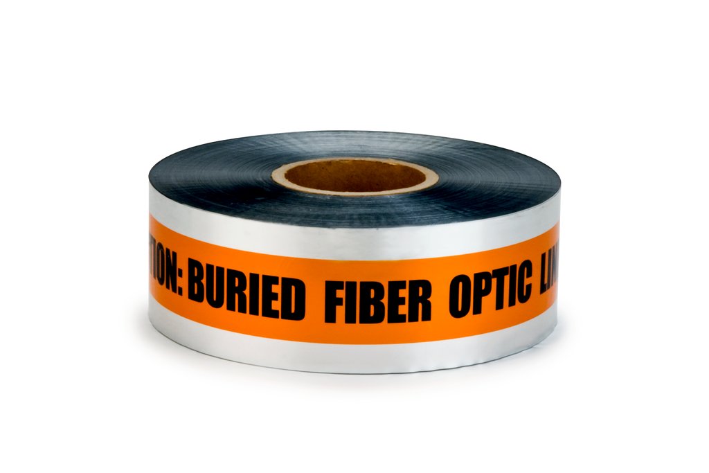 Scotch® Buried Barricade Tape 406 is a 5 mil thick, aluminum foil backing, buried barricade tape that is printed with a warning message. It is great for alerting pedestrians of danger in both small and large areas.