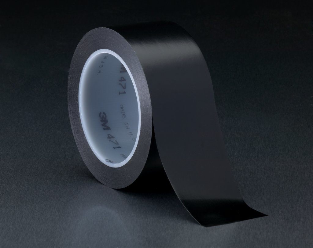 Solve a variety of challenges, including floor and safety marking, color coding and industrial applications with our durable 3M™ Vinyl Tape 471. Designed to resist wear, scrapes and moisture, this long-lasting tape is available in an array of vivid colors, as well as transparent.