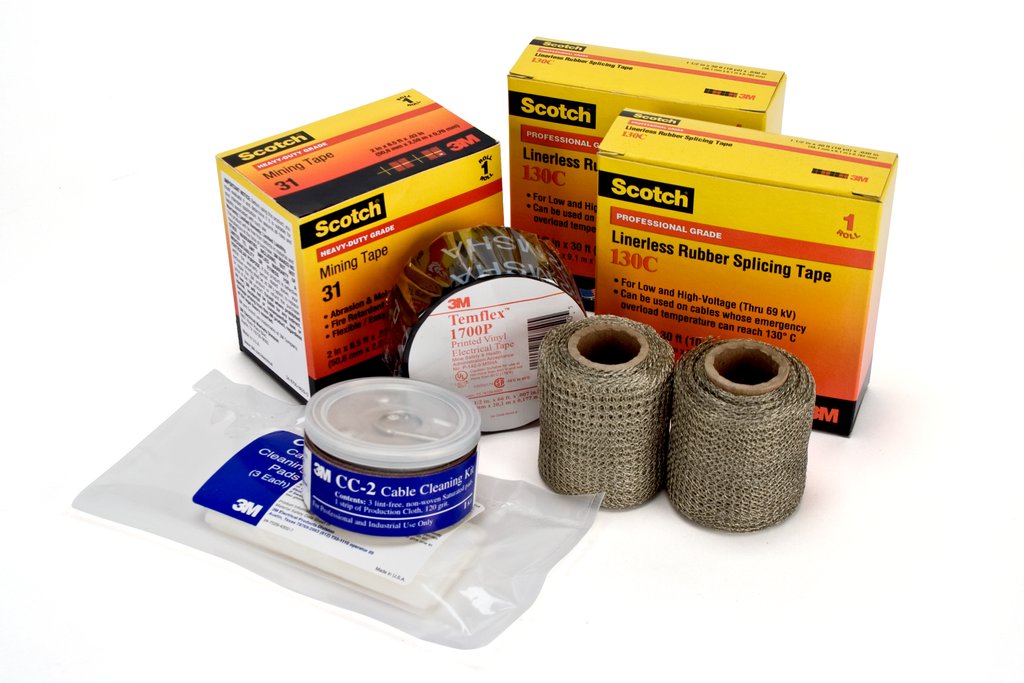 3M™ Mining Cable Splice Kit 3100 is specially designed for splicing 600V to 15kV rated flexible power cables. It is perfect for power feeder circuits, standard in line crimp or parallel connectors, and the repair and splicing of mine conduit. It spli...