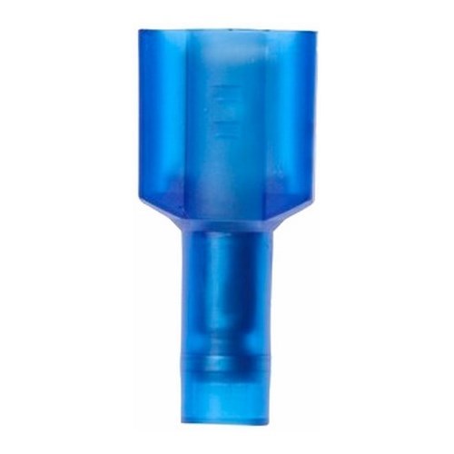 3M™ Scotchlok™ Color-Coded Male Disconnect Terminal offers superior holding force while allowing for quick and easy disconnect. The terminal has a fully insulated, nylon, butted-seam barrel and withstands temperatures of -40 to 221 degrees F (-40 to 105 degrees C). Its electrolytic copper construction offers good conductivity and a tin-plated finish resists corrosion.