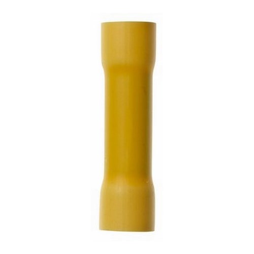 3M™ Scotchlok™ Color-Coded Butt Connector ensures an ideal fit while offering reliable and safe performance. The connector has a vinyl-insulated, brazed-seam barrel and withstands temperatures of -40 to 221 degrees F (-40 to 105 degrees C). The electrolytic copper terminal offers good conductivity and a tin-plated finish resists corrosion.