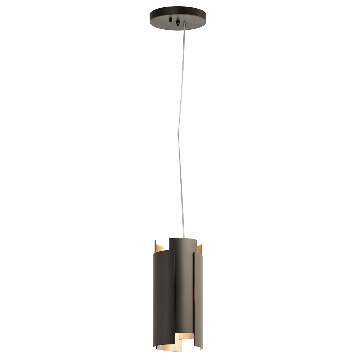 Product image for Kichler 42995OZLED Moderne LED Mini Pendant Olde Bronze®