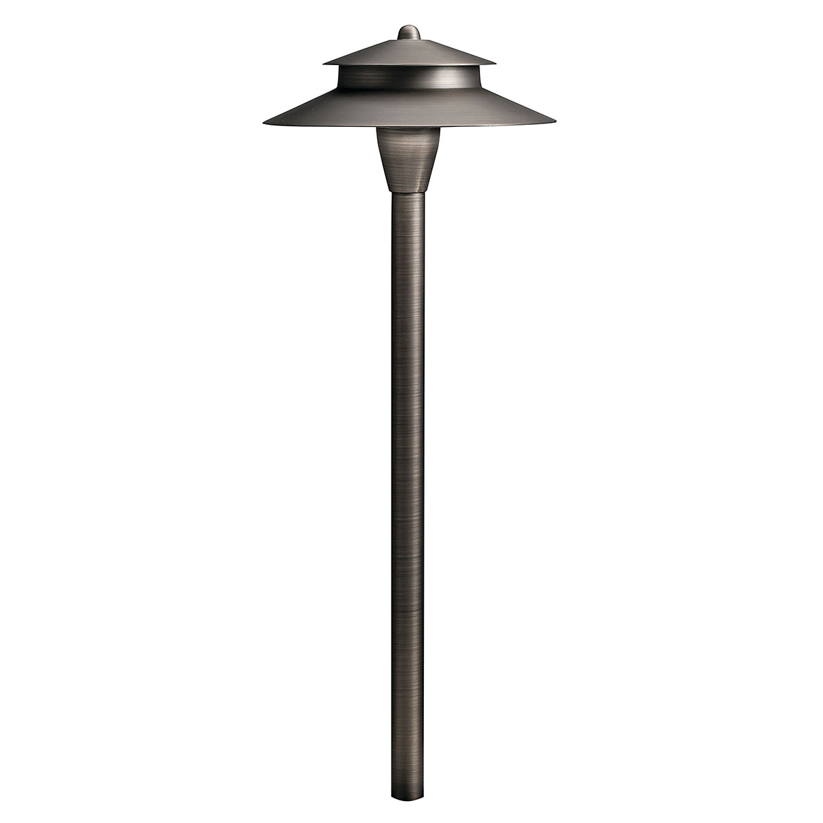12V Brass 8.5in. Path Light in Centennial Brass