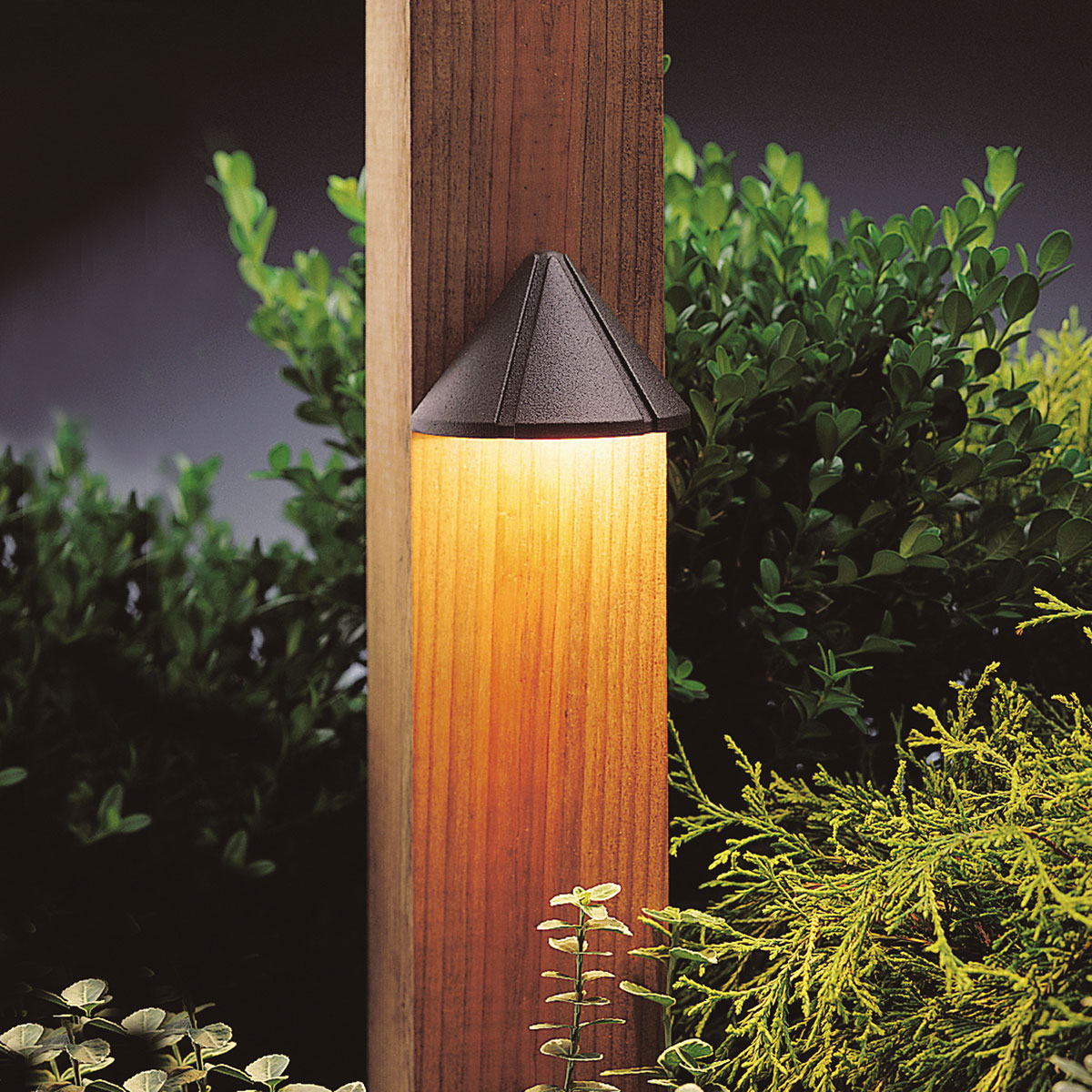 3000K PURE-WHITE LED MINI DECK LIGHT - Versatile mini size and simple styling for multiple applications with the added benefit of LED technology.