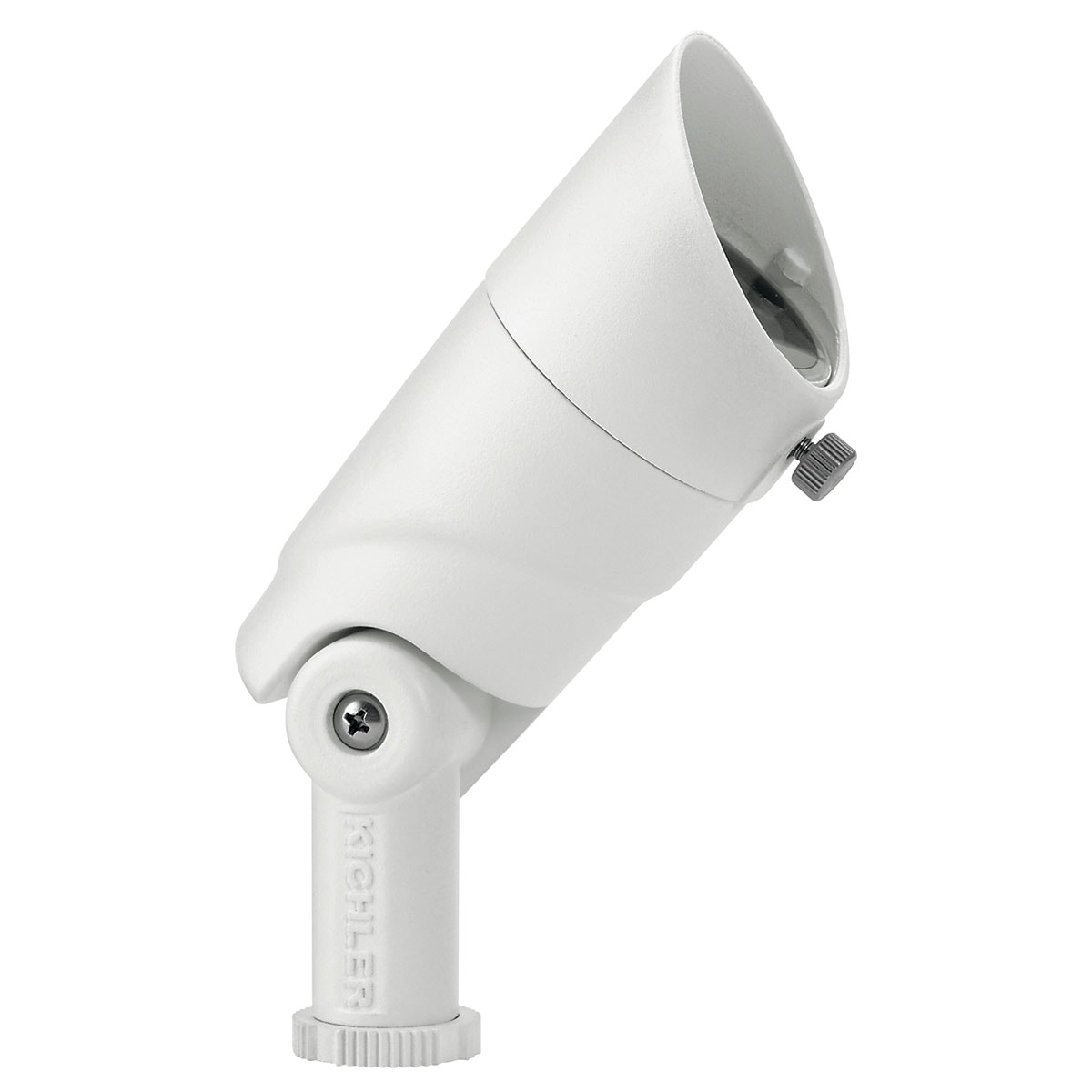 12V with Variable Lumen Output ( VLO ) that allows you to easily switch between three lumen outputs (100, 200, 300 lumens) without mechanically adjusting the settings on the fixture. The adjustable lumen small accent 35 degree, 3000K spot light in white (WHT)  is an integrated, fully sealed LED fixture that features 6,000 volt surge protection. Featuring custom optics that assures no halos or scallops to deliver superb center-to-edge uniformity for clean, clear light.