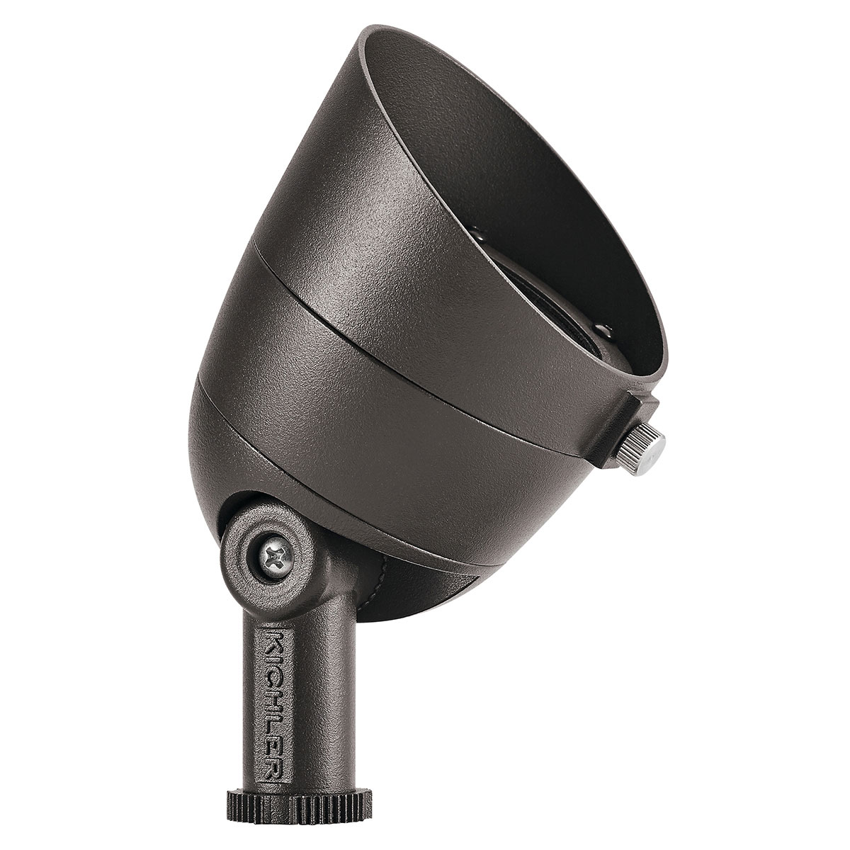 12V accent 10-degree, 200 lumen, 2700K spot light in Textured Architectural Bronze (AZT) is an integrated, fully sealed LED fixture that features 4,000 volt surge protection. Featuring custom optics that assures no halos or scallops to deliver superb center-to-edge uniformity for clean, clear light.