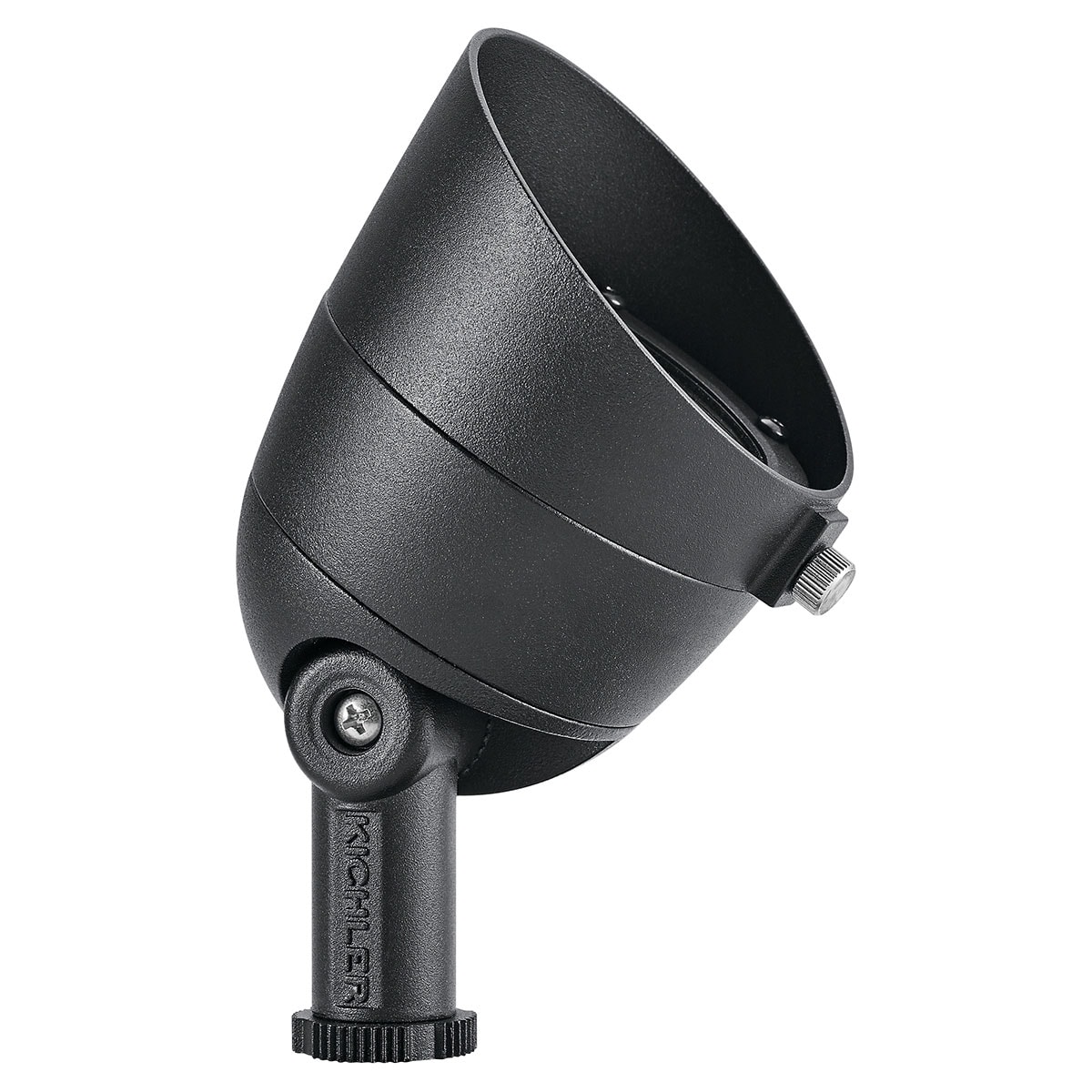 12V accent 10 degree, 500 lumen, 2700K spot light in textured black (BKT) is an integrated LED fixture that features 4,000 volt surge protection. Featuring custom optics that assures no halos or scallops to deliver superb center-to-edge uniformity for clean, clear light.