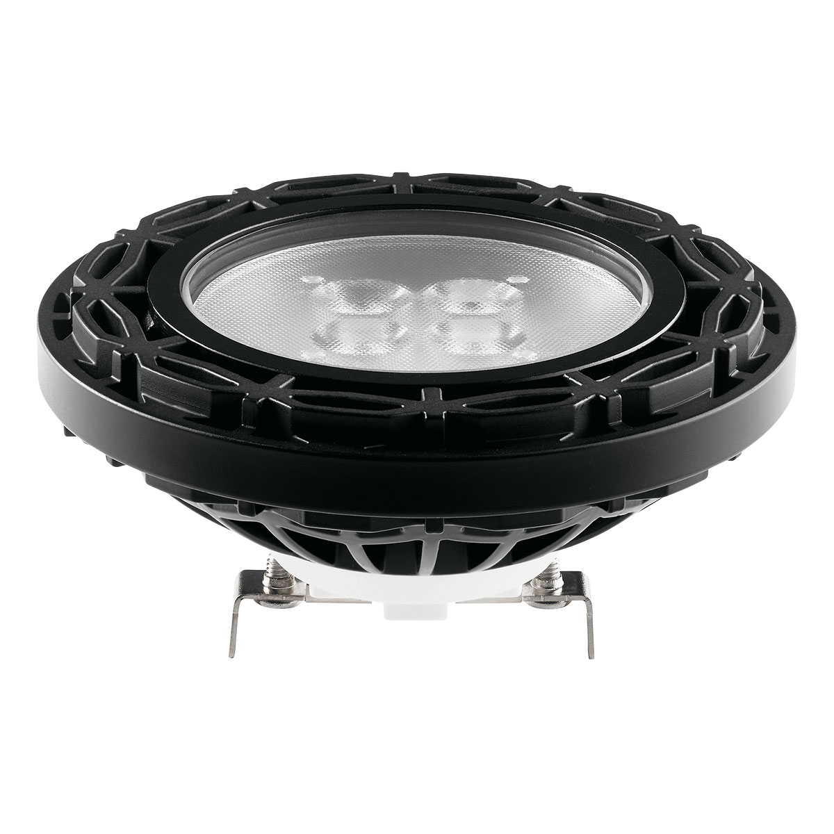 This wet location PAR36 12V LED lamp compares to the 35W Halogen. Featuring a 2700K warm white temperature, this lamp puts forth a 15-degree spot beam spread angle.