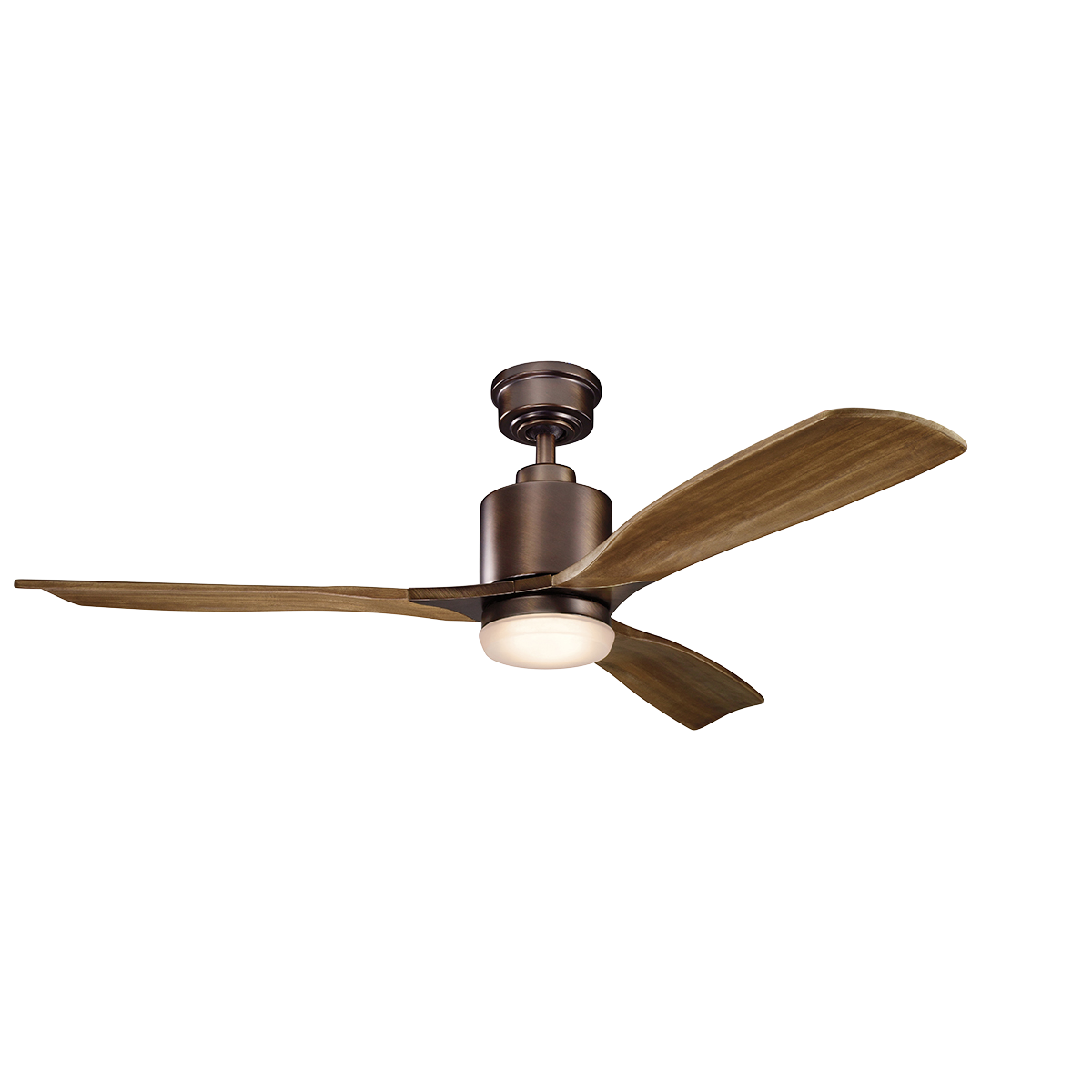 Product image for Kichler 300027OBB Ridley II LED 52" Fan Oil Brushed Bronze
