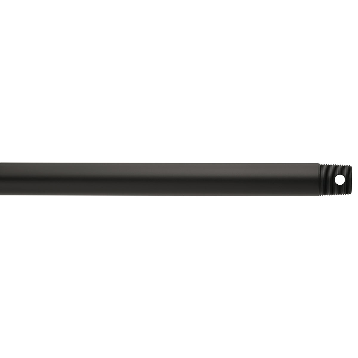 12 inch fan downrod (1 inch O.D.) suggested for 9 foot ceilings in Olde Bronze