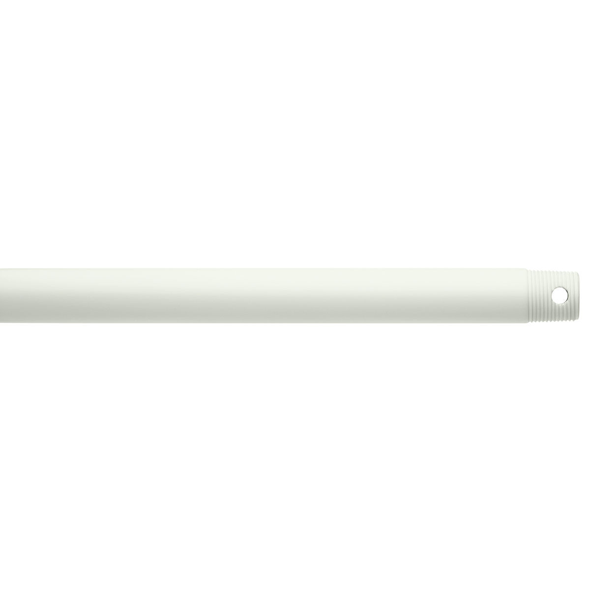 Product image for Kichler 360006MWH Dual Threaded 72" Downrod Matte White
