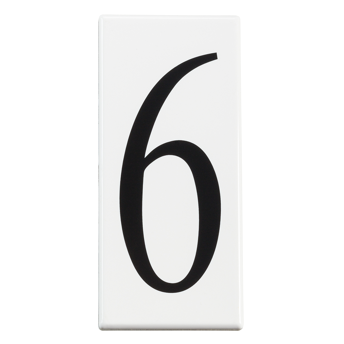 Illuminate your address with address lights. This # 6 panel is made of transluscent White material (not painted)
