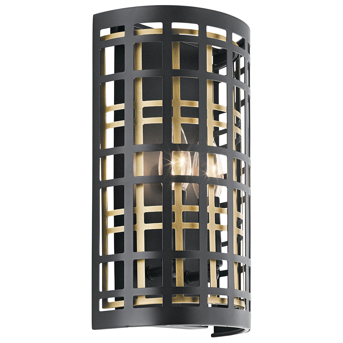 KICHLER 44079BK Wall Sconce 2Light Gordon Electric Supply, Inc.