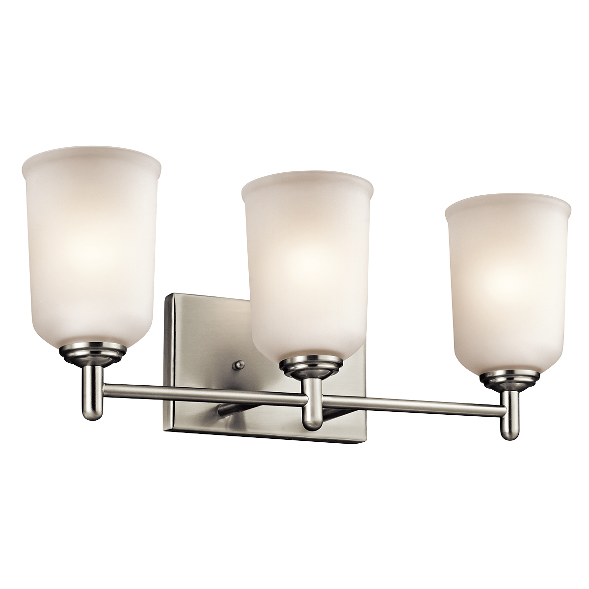 Product image for Kichler 45574NI Shailene™ 3 Light Vanity Light Brushed Nickel